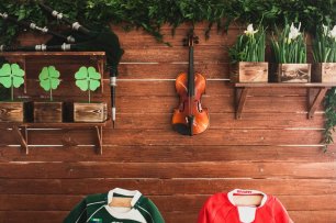 Детали декора места свадебного торжества