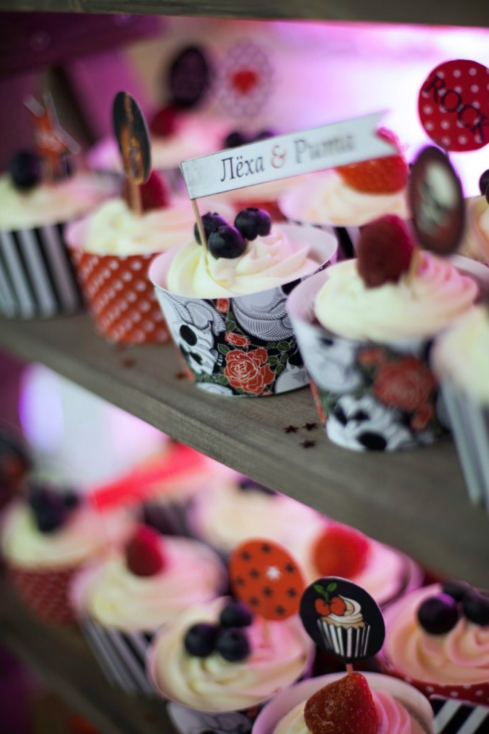 оформление свадебной Рок-вечеринки