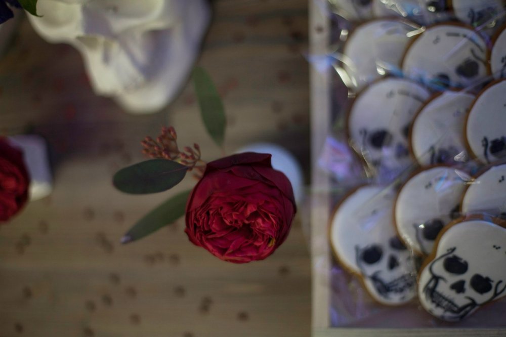 оформление свадебной Рок-вечеринки