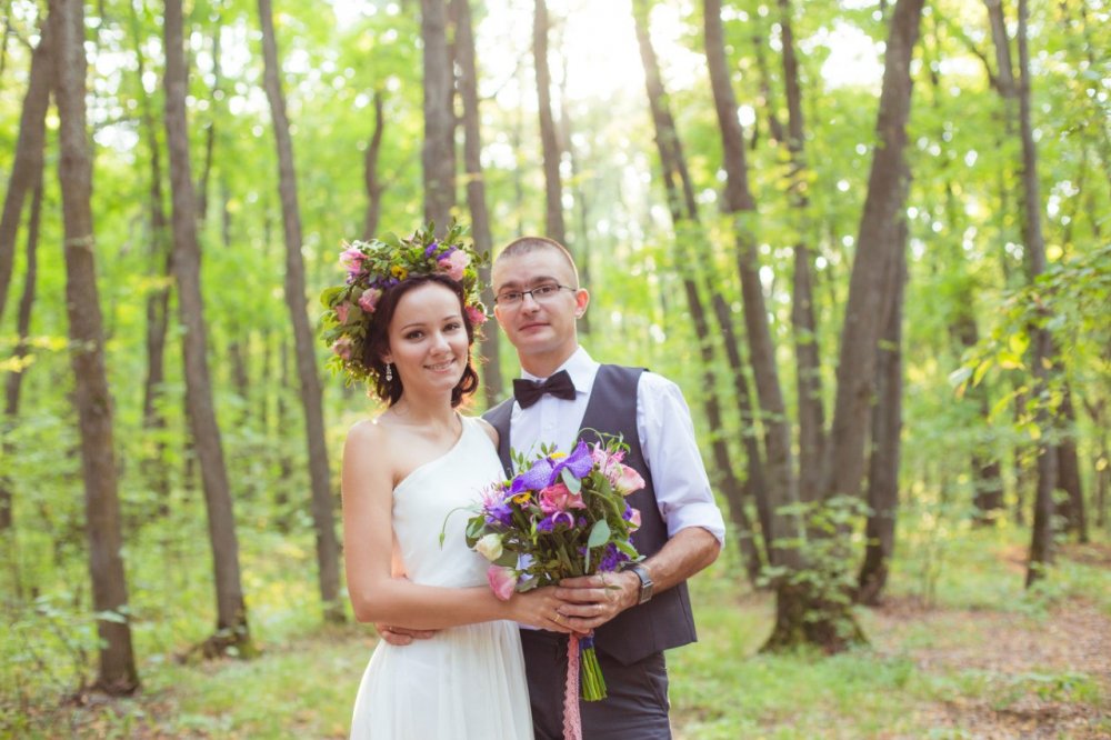 Свадебная фотосессия Марины и Стаса в стиле бохо