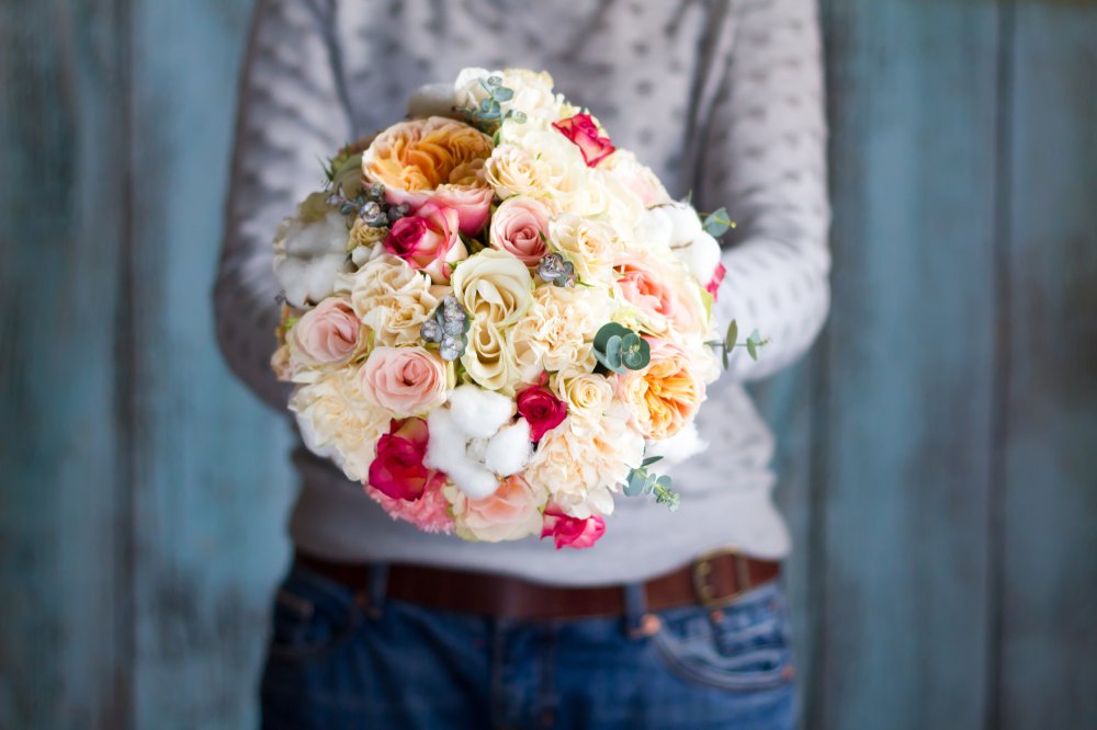 Классический букет невесты