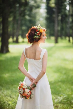 Классическое платье - шестиклинка