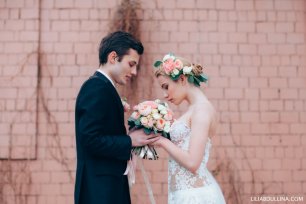 Нежно-розовая свадьба