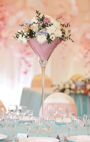 Оформление столов гостей