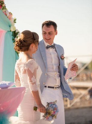 Нежные цвета свадьбы