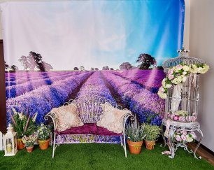 Фотозона в стиле прованс