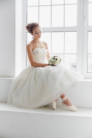 Невеста в образе балерины