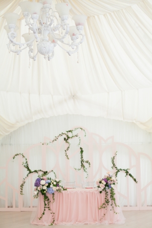 Декор главного стола, президиума