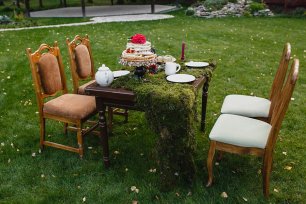 Оформление стола в эко стиле