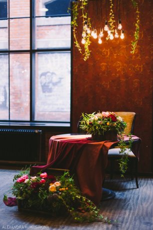 Декор зоны для фотосессии