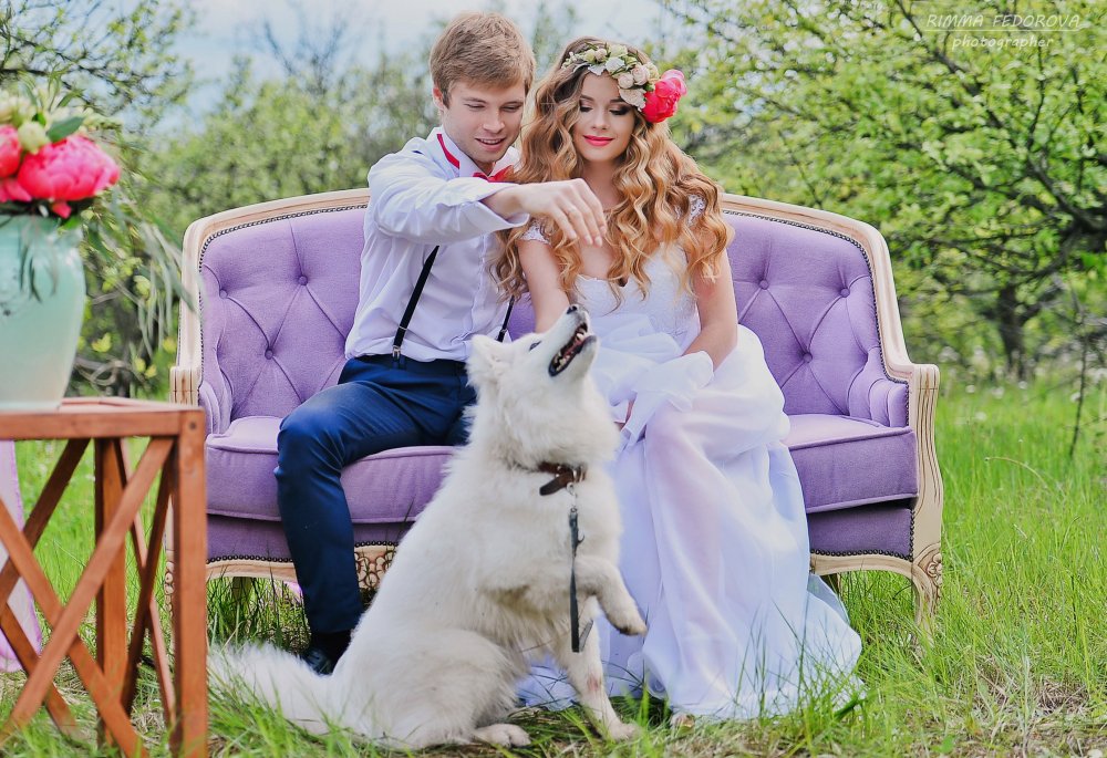 декор и флористика, оформление свадебной фотосессии