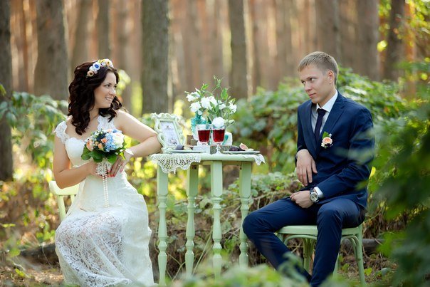 оформление свадебной фотосессии