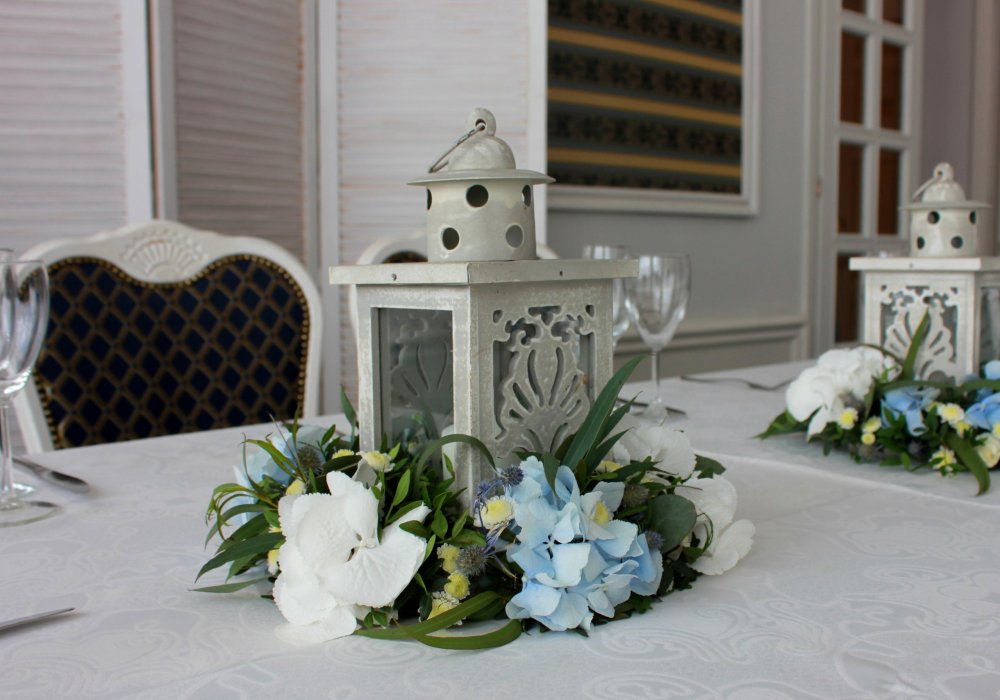 Композиции с фонарями