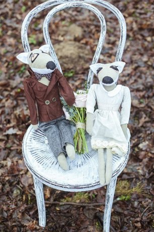 Самодельные игрушки-волчатки