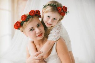 Яркие цветы