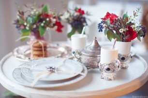 Оформление фотозоны-чаепития