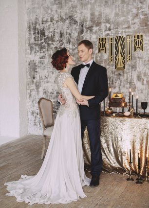 Фотосессия в серых тонах