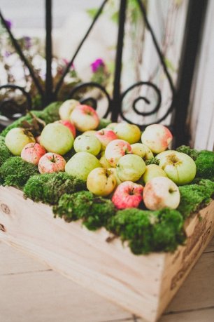 Яблоки в декоре