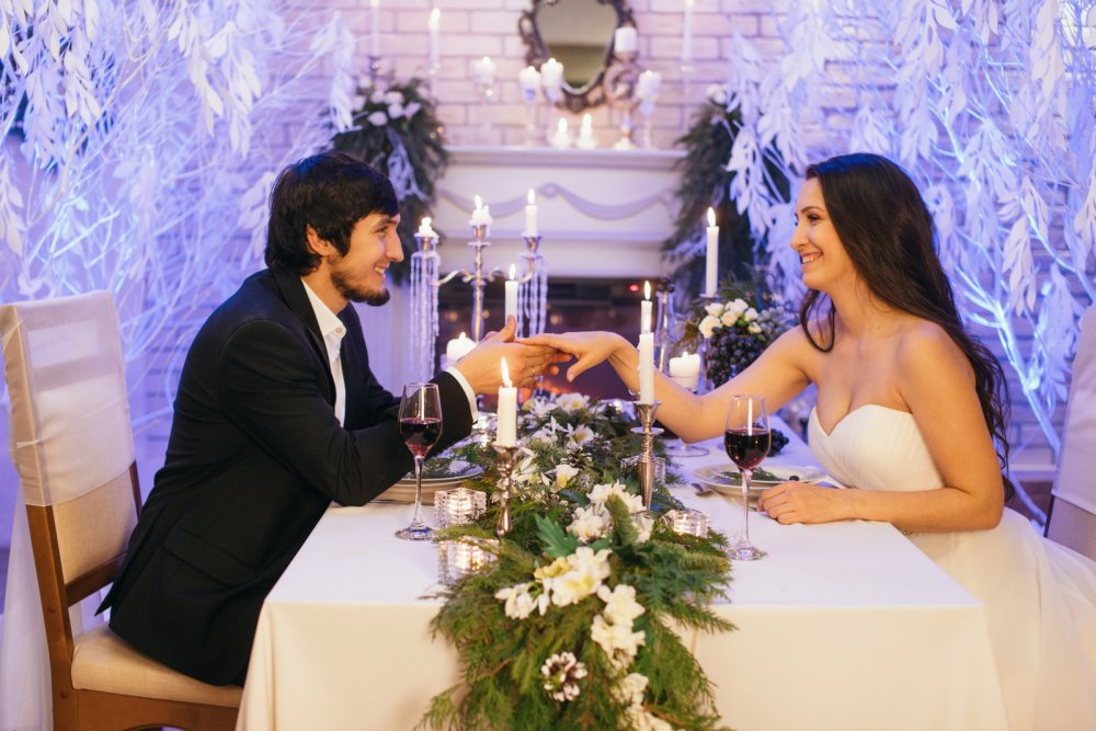 25 января 2015г. Годовщина свадьбы Антона и Ксении. Банкетный  зал  Villa Italiа.Фото Станислав Дубровин.  Свадебное агентство Love Story и Студия декора Весна. Аплайтинг ЗВУК, СВЕТ, аплайтинг аренда в Ульяновске | RS.