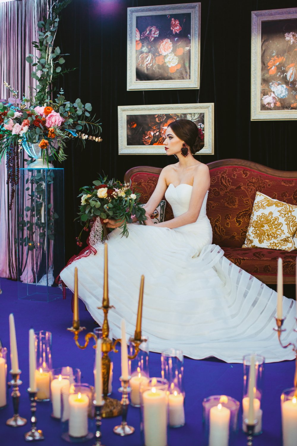  Фото  @sd_dubrovin . Флористика  @magiasvetov073. Декор @decor.vesna. Платье @cloverwedding. Аплайтинг RS LIGHT&SOUND @kirillgolovko . Beauty образ @fashionlookstudio. Модель  @missdiliara. 
