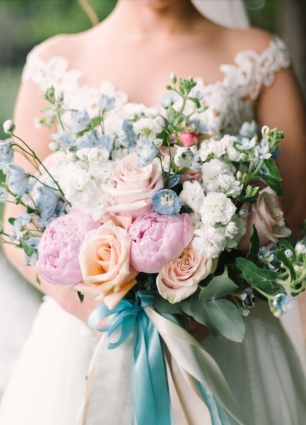 Нежный букет невесты