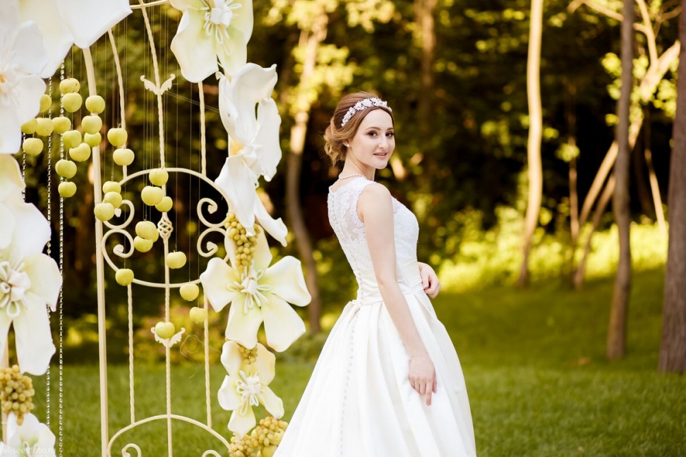 Виноградная свадьба в волшебном саду