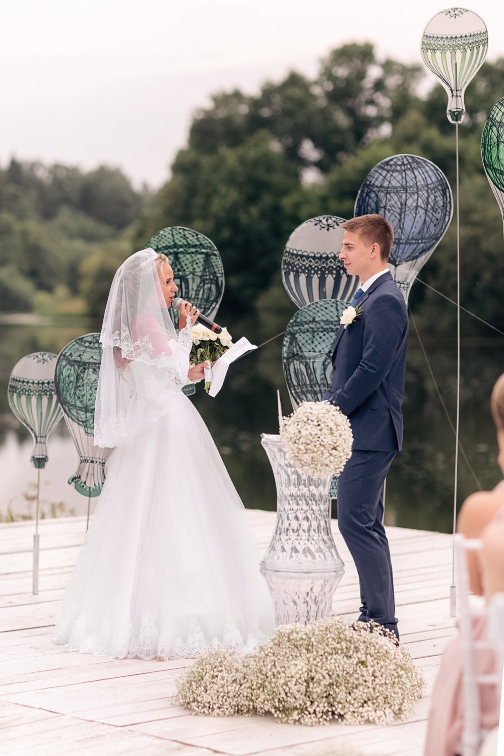 Свадьба путешественников. Церемония "Монгольфьеры"