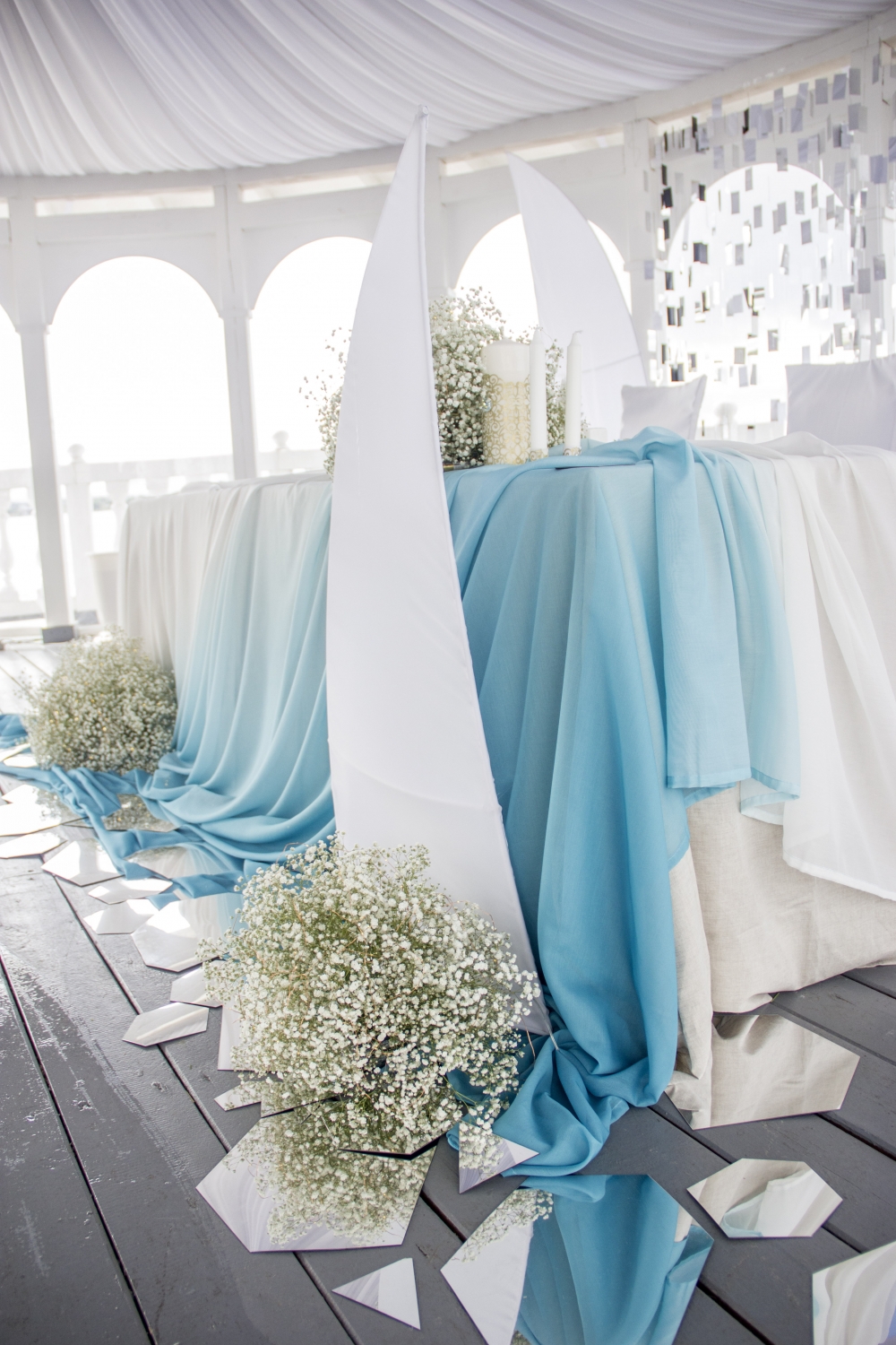 Море и горы. Свадьба на берегу водохранилища. 