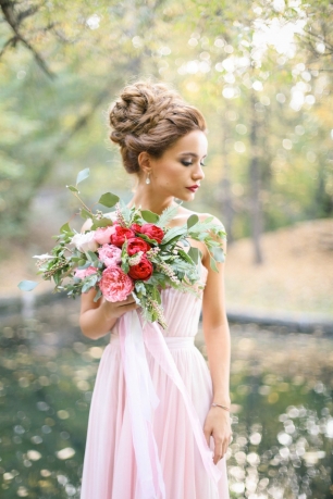 Букет для Кати Зуевой с пионовидными розами