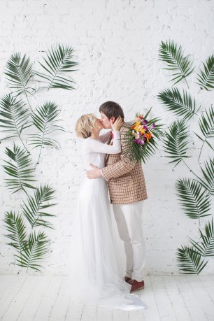 Тропическая свадьба. Зона регистрации