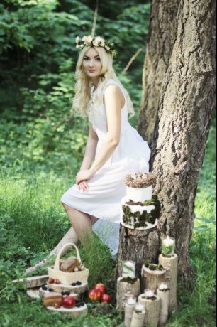 Образ невесты в стиле рустик