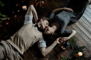 Зимняя предсвадебная лавстори