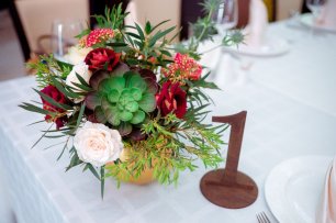 Композиция на стол гостей