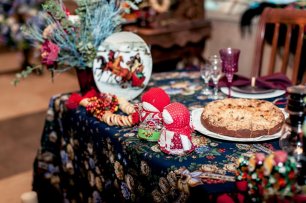 свадьба в стиле а ля русс