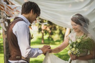 Церемония в стиле рустик