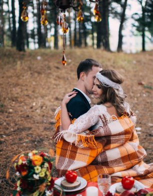 Объятия осени. Стилизованная съемка