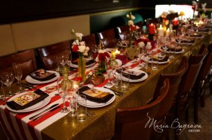 Винтажный цирк. Оформление стола