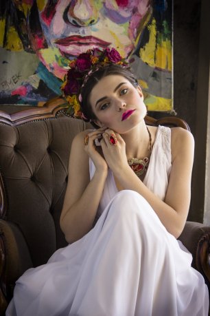 Интересный образ невесты