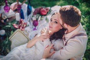 Свадебная фотосессия в стиле бохо. Образ невесты