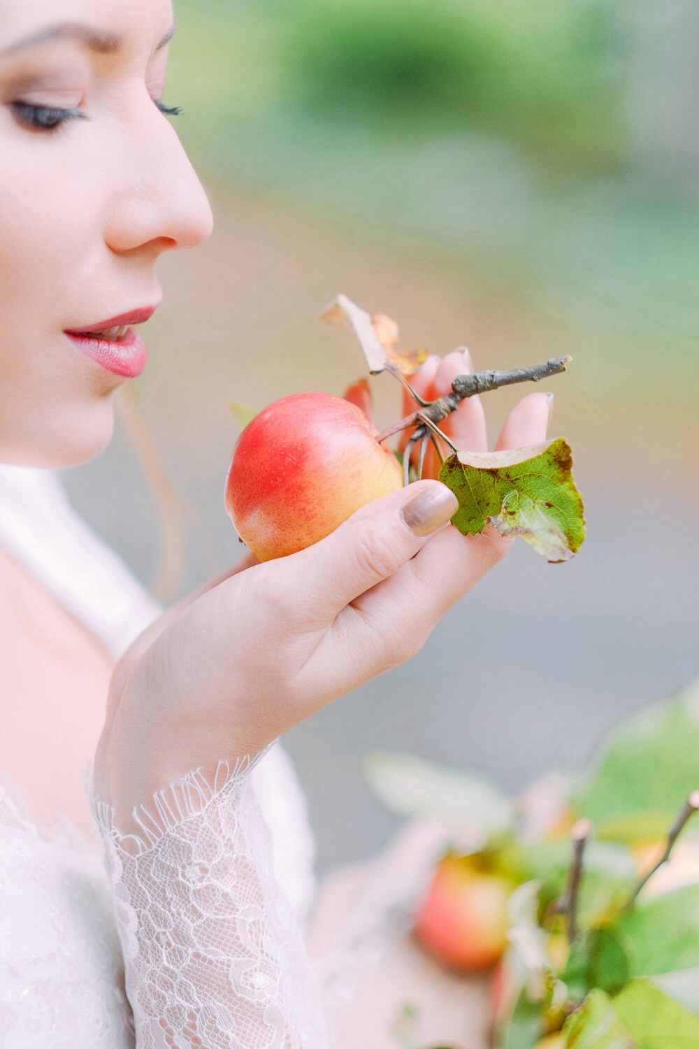 Аромат осенних яблок, декор фотосессии