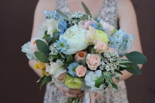 Нежный букет невесты