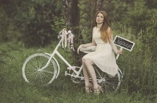 Велосипед - как элемент фотосессии