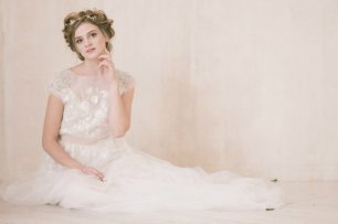 Фатиновое свадебное платье