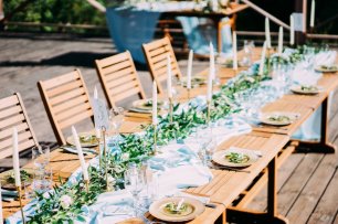 Декор гостевых столов