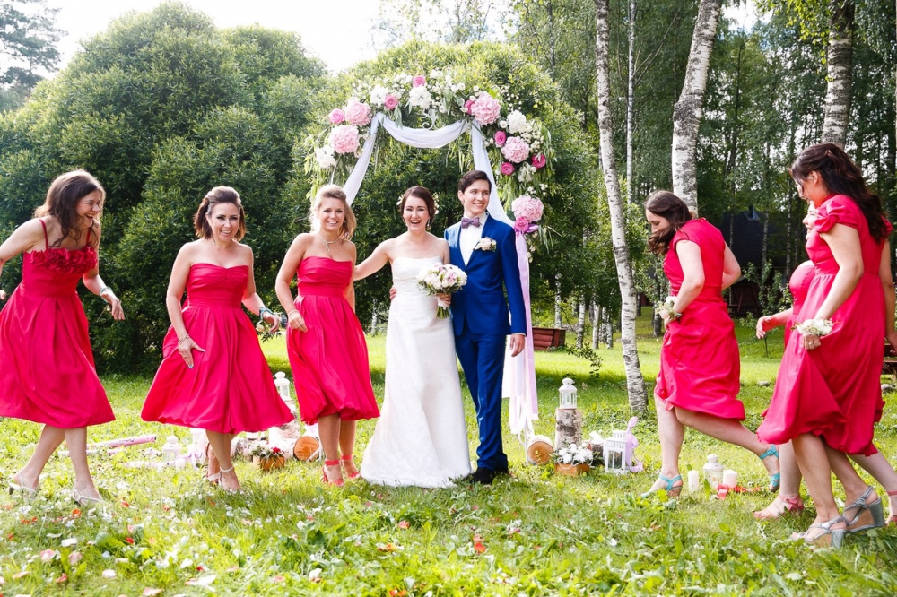 платья подружек невесты