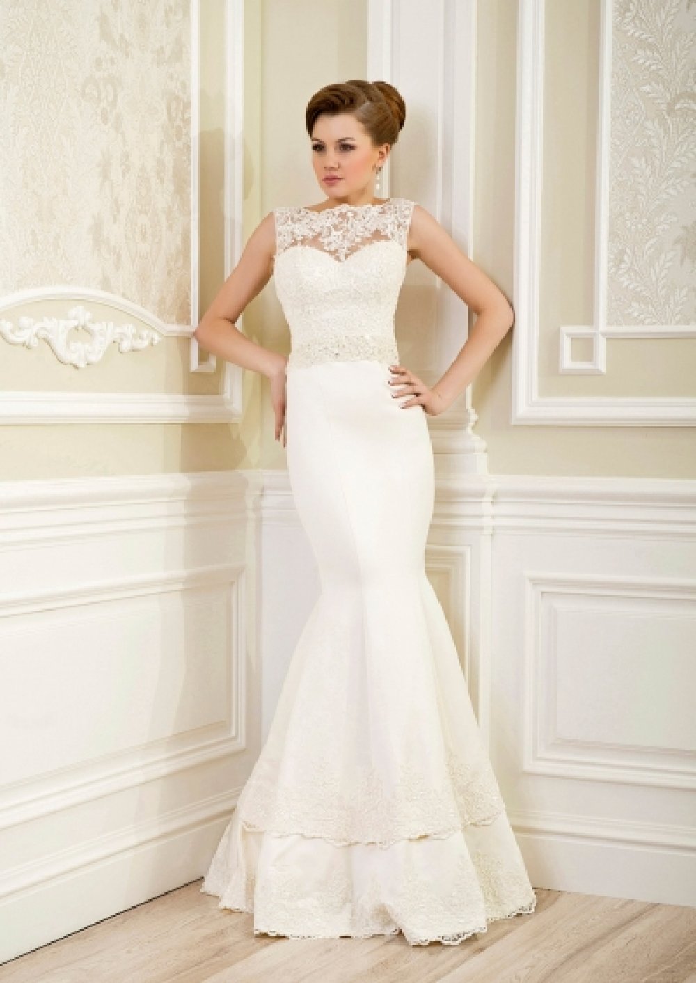 Прокат свадебного платья силуэта "Рыбка"