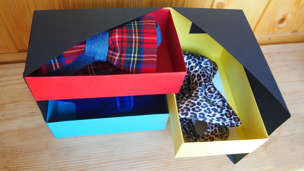 Подарочный комплект из 3х галстуков-бабочек