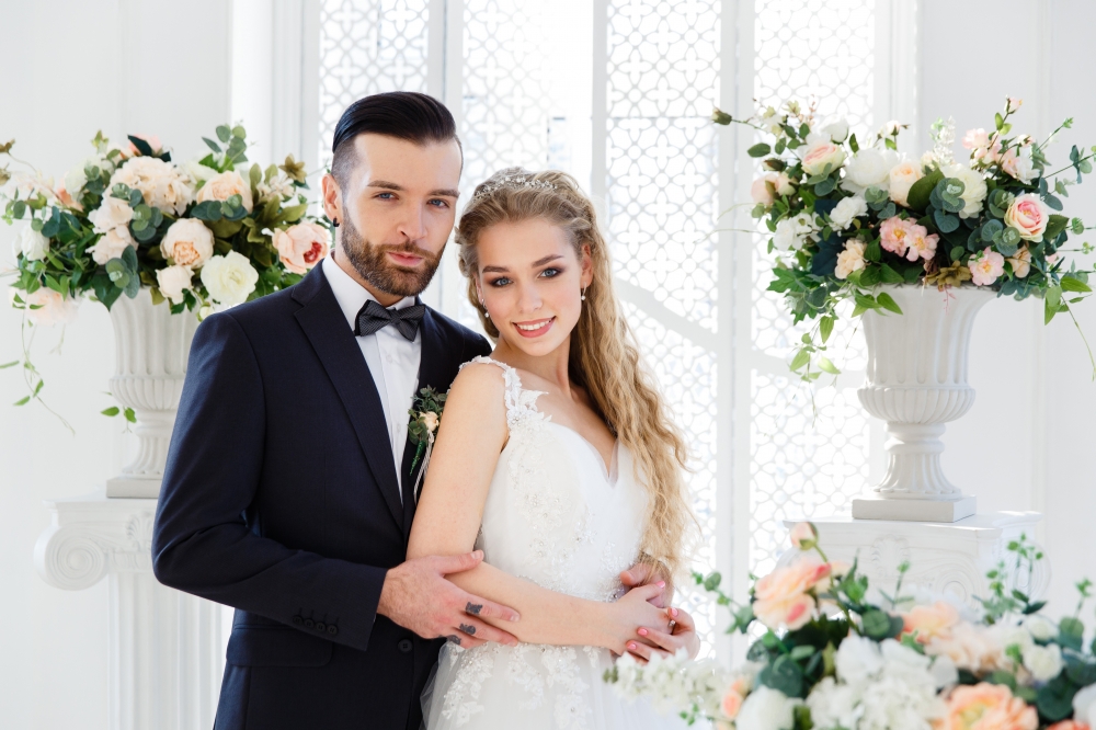 жених и невеста 
