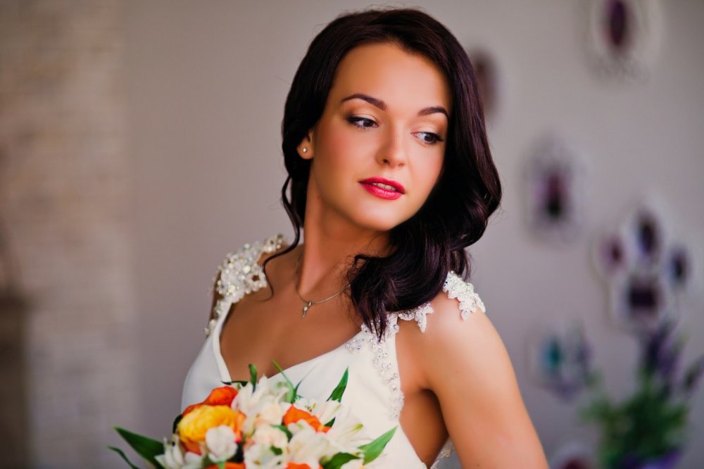 свадебный макияж