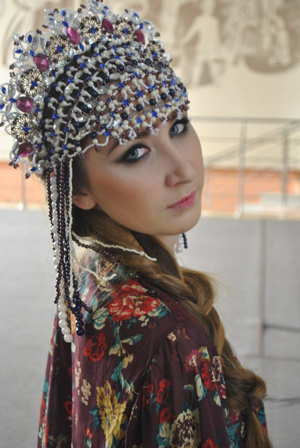 макияж для показа дизайнерской одежды